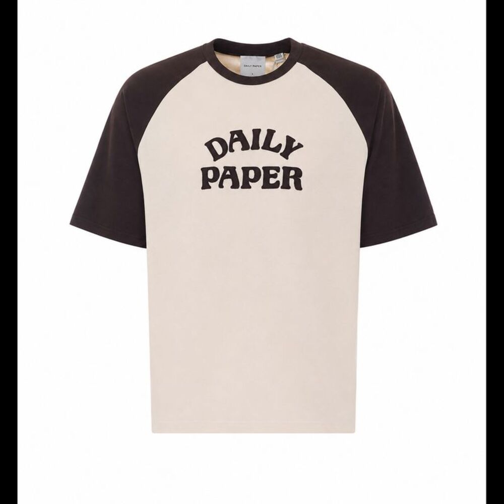Daily Paper Men Contrast Logo T-Shirt